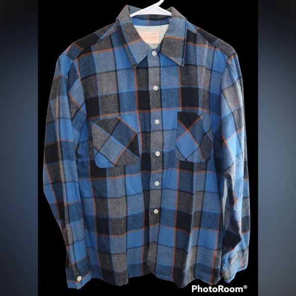 Vintage wool flannel - Picture 1 of 7